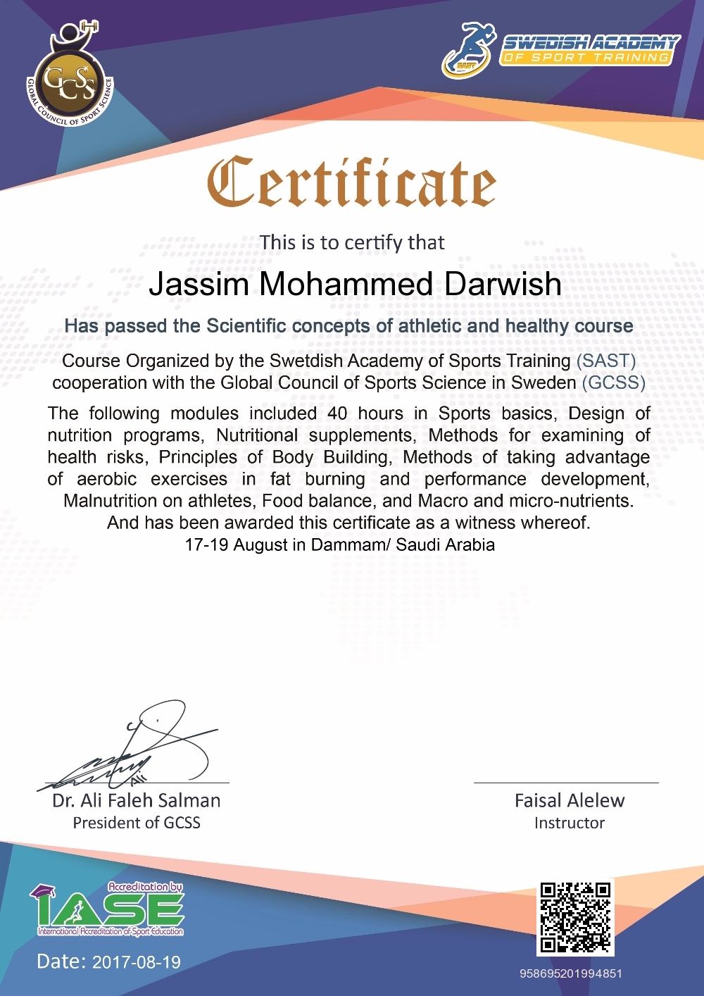 Jassim Mohammed Darwish